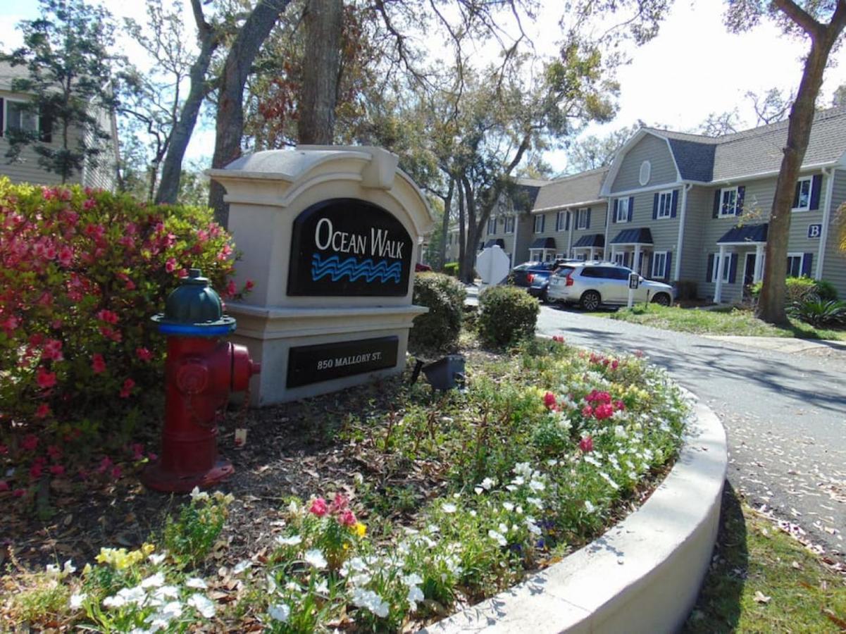 W2 Ocean Walk Resort Upstairs 2 Bed King And Two Twins Next To Back Pool St. Simons Island Eksteriør bilde